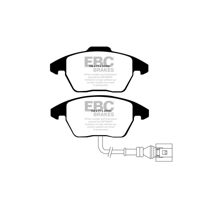 Bromsbelägg EBC Ultimax DP1517